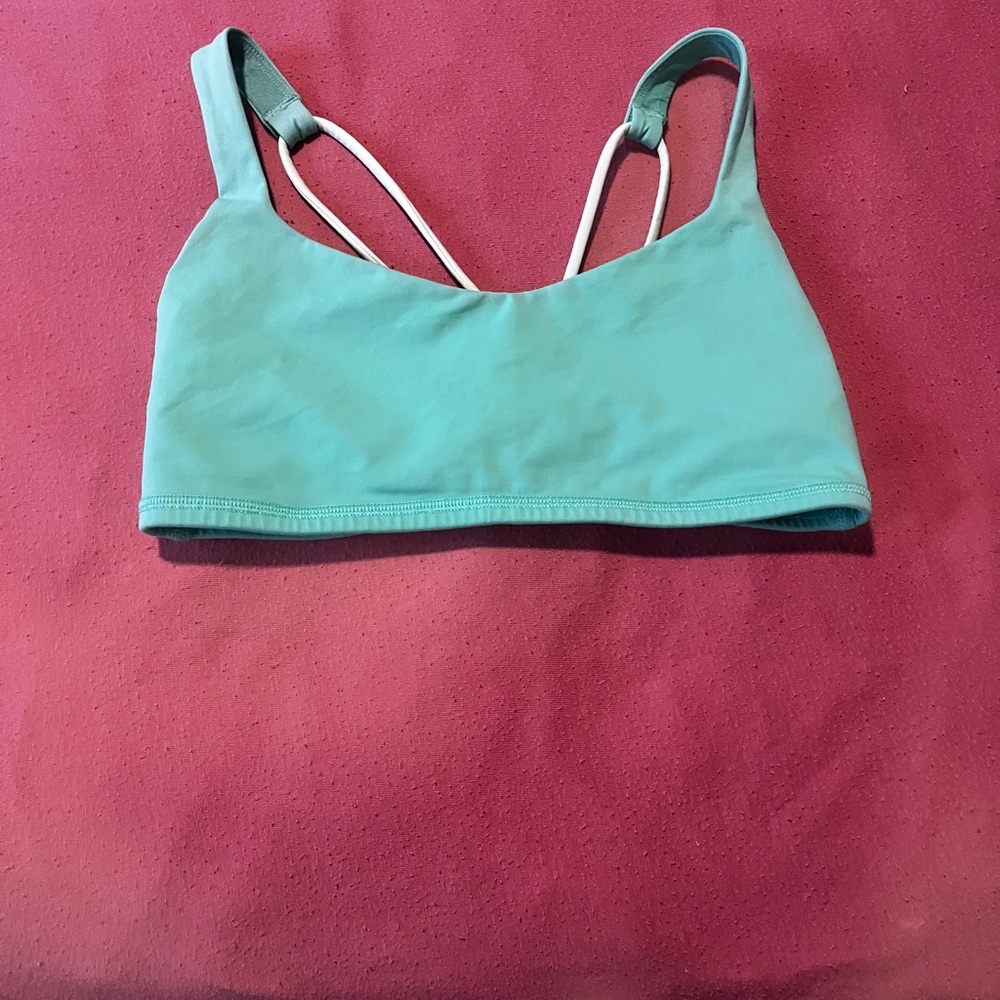 Teal Lululemon Strappy back Women's Bralette